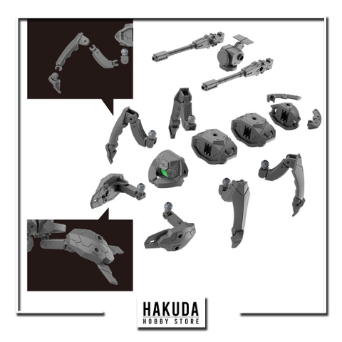 Mô hình 30MM Extended Armament Vehicle (Multiple Legs Mecha Ver.) - Chính hãng Bandai Nhật bản