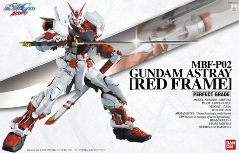 Mô hình PG 1/60 Gundam Astray Red Frame - Chính hãng Bandai Nhật Bản