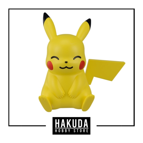 Mô hình Pokemon Plamo Collection Quick 16 Pikachu (Sitting Pose) - Mô hình chính hãng Bandai Nhật Bản