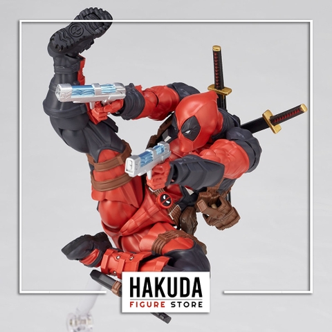 Mô hình Amazing Yamaguchi No.025 Deadpool (Ver 2.0) - Chính hãng Revoltech Nhật Bản