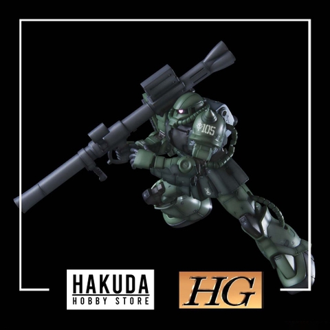 Mô hình HG GTO 025 1/144 Zaku II Type C/Type C-6 R6 - Chính hãng Bandai Nhật Bản