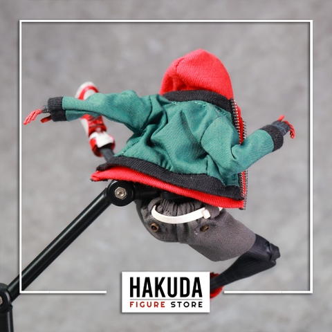 [Tặng Quần] Mô hình 1/12 Áo Vải Hoody Miles Morales (Into Spiderverse) - Chính hãng HAKUDA