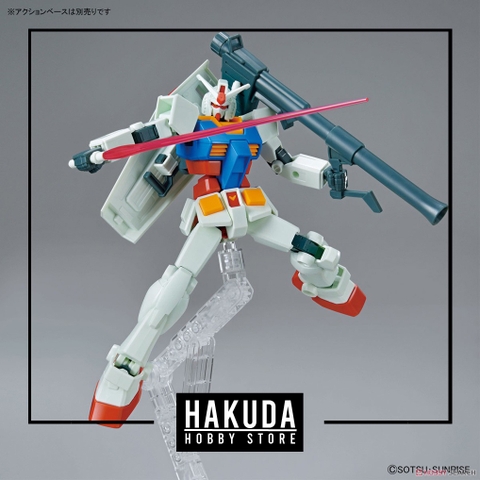 Mô hình Entry Grade EG RX782 RX 78 2 Gundam (Full Weapon Set) - Chính hãng Bandai Nhật Bản