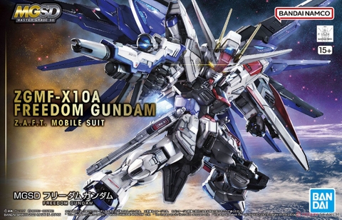 Mô hình MGSD Freedom Gundam - Mô hình Gundam chính hãng Bandai Nhật Bản
