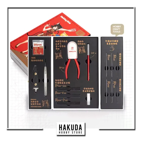 Combo Dụng Cụ Lắp Ráp Mô Hình Hobby Mio Craft Tool Set (15 món) - Chính hãng Hobby Mio