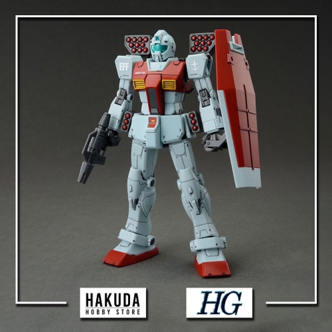 Mô hình HG GTO 1/144 RGM 79 GM  (Shoulder Cannon / Missile Pod) - Chính hãng Bandai Nhật Bản