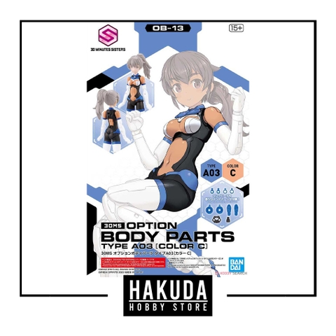 Mô hình phụ kiện 30MS OB13 Option Body Parts Type A03 (Color C) - Mô hình Gundam chính hãng Bandai Nhật Bản
