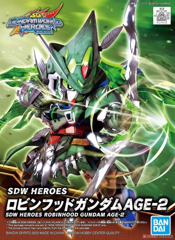 Mô hình SDWH SD Robinhood Gundam Age 2
