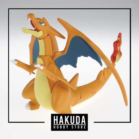 Mô hình Pokemon Plamo Collection 38 Mega Lizardon Y (Select Series) - Chính hãng Bandai Nhật Bản