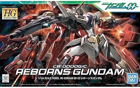 Mô hình HG 00 53 1/144 Reborns Gundam- Chính hãng Bandai Nhật Bản