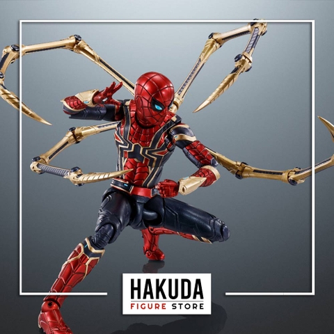 Mô hình S.H.Figuarts 1/12 SHF Iron Spider (Spider Man No Way Home) - Chính hãng Bandai Nhật Bản