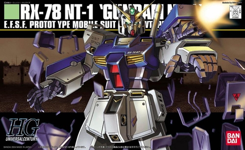 Mô hình HGUC 1/144 HG Gundam NT-1 NT 1 - Chính hãng Bandai Nhật Bản