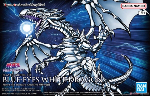 Mô hình Figure-rise Standard Amplified Blue-Eyes White Dragon (Rồng Trắng Mắt Xanh) - Chính hãng Bandai Nhật Bản