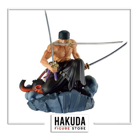 Mô hình One Piece - Dioramatic Roronoa Zoro (The Brush) - Chính hãng Banpresto Nhật Bản