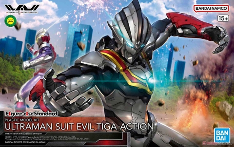 Mô hình Figure-rise Standard Ultraman Suit Evil Tiga - Chính hãng Bandai Nhật Bản