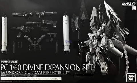 Mô hình PG 1/60 Unicorn Gundam Perfectibility + Divine Expansion Set - Chính hãng Bandai Nhật Bản