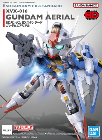 Mô hình SDEX 19 SD Aerial Gundam - Chính hãng Bandai Nhật Bản