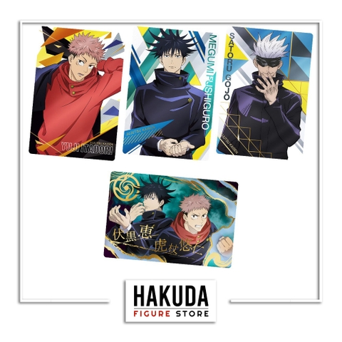 Bánh Xốp Gacha Thẻ Bài Jujutsu Kaisen 2 - Chính hãng Bandai Nhật Bản