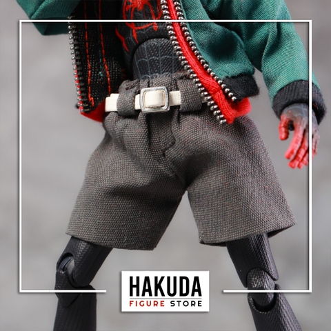 [Tặng Quần] Mô hình 1/12 Áo Vải Hoody Miles Morales (Into Spiderverse) - Chính hãng HAKUDA