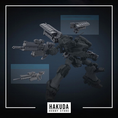 Mô hình 30MM Option Parts Set Armored Core VI Fires Of Rubicon Set 05 - Chính hãng Bandai Nhật bản