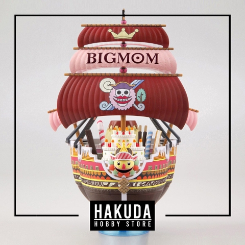 Mô hình tàu One Piece (15cm) - Queen Mama Chanter (Bigmom) - Chính hãng Bandai Nhật Bản