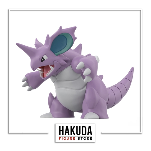 Mô hình P-Bandai Pokemon Scale World 1/20 NIDORAN♂ & NIDORINO & NIDOKING (Kanto Region) - Chính hãng Bandai Nhật Bản
