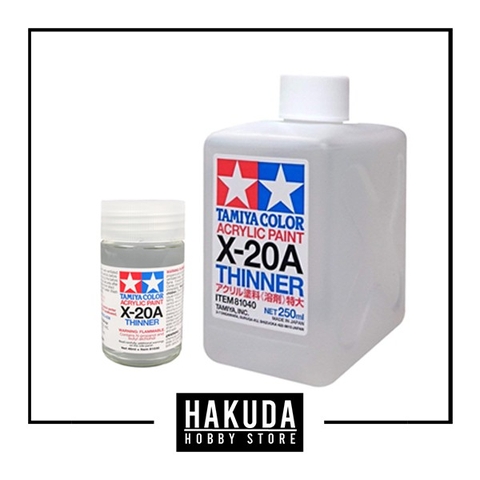[TAMIYA] Dung dịch, dung môi pha sơn chuyên dụng - Thinner Acrylic Paint X-20A