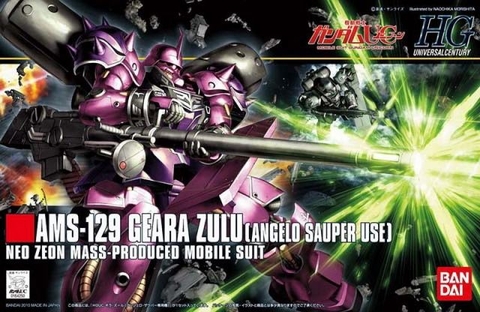 Mô hình HGUC 1/144 HG Geara Zulu Angelo Sauper Use - Chính hãng Bandai Nhật Bản