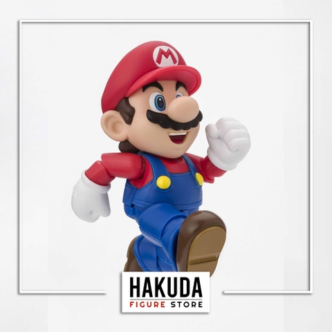 Mô hình S.H.Figuarts 1/12 SHF Mario (New Package Ver.) - Chính hãng Bandai Nhật Bản