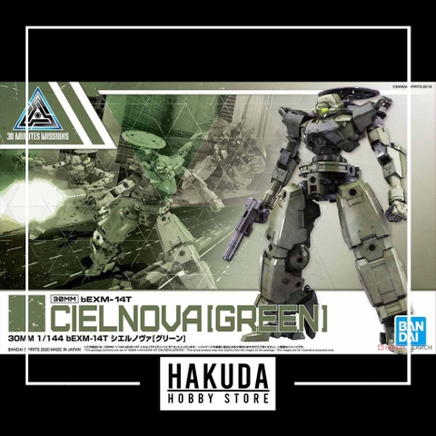 Mô hình 30MM Cielnova (Green) - Chính hãng Bandai Nhật Bản