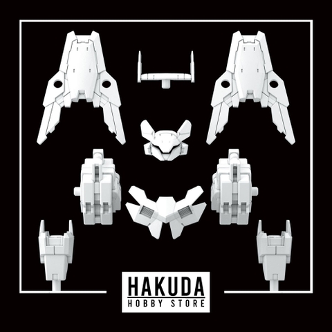 Mô hình phụ kiện 30MM OP29 Option Armor For Commander (Cielnova Exclusive/White) - Chính hãng Bandai Nhật Bản