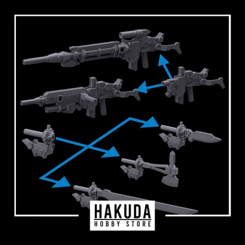 Mô hình phụ kiện 30MM Option Weapon 1 For Alto - Chính hãng Bandai Nhật Bản