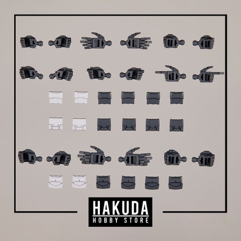 Mô hình phụ kiện 30MM Option Parts Set 12 (Hand Parts Multi-Joint) - Chính hãng Bandai Nhật Bản