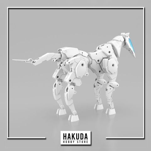 Mô hình 30MM Extended Armament Vehicle (Horse Mecha Ver. White) - Chính hãng Bandai Nhật bản