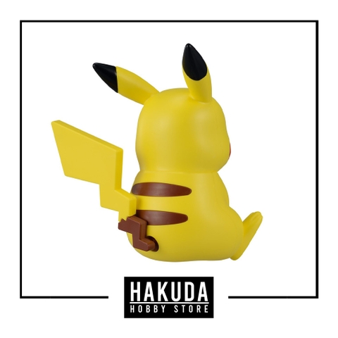 Mô hình Pokemon Plamo Collection Quick 16 Pikachu (Sitting Pose) - Mô hình chính hãng Bandai Nhật Bản