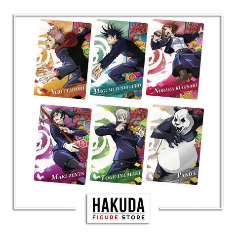 Bánh Xốp Gacha Thẻ Bài Jujutsu Kaisen 2 - Chính hãng Bandai Nhật Bản