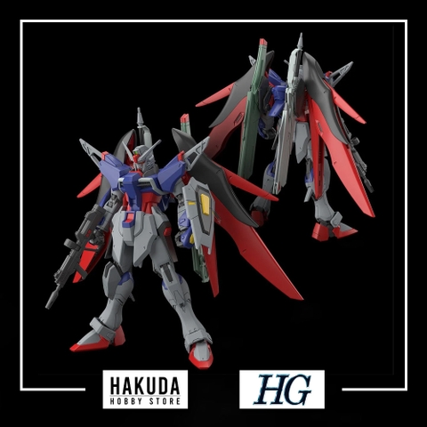 Mô hình HGCE 258 1/144 HG Destiny Gundam Spec II & Zeus Silhouette - Mô hình chính hãng Bandai Nhật Bản