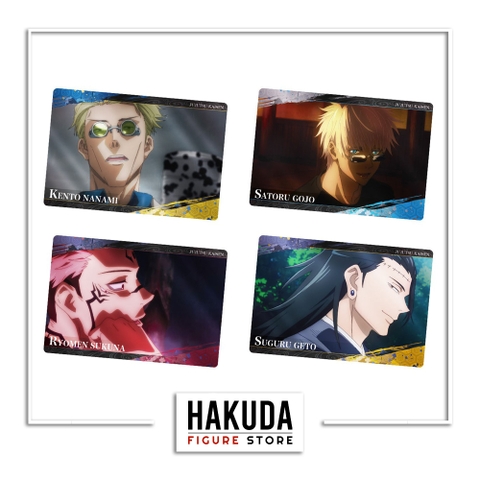 Bánh Xốp Gacha Thẻ Bài Jujutsu Kaisen 2 - Chính hãng Bandai Nhật Bản