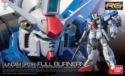 Mô hình RG 13 1/144 RG GP01Fb Full Burnern - Chính hãng Bandai Nhật Bản
