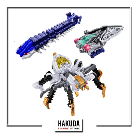 Mô hình Super Sentai DX Gattai Tarantula Knight Set - Chính hãng Bandai Nhật Bản