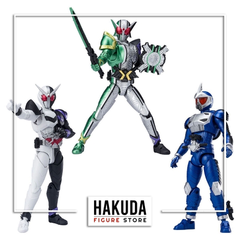 Mô hình P-Bandai Shodo-XX Kamen Rider W EX - Chính hãng Bandai Nhật Bản