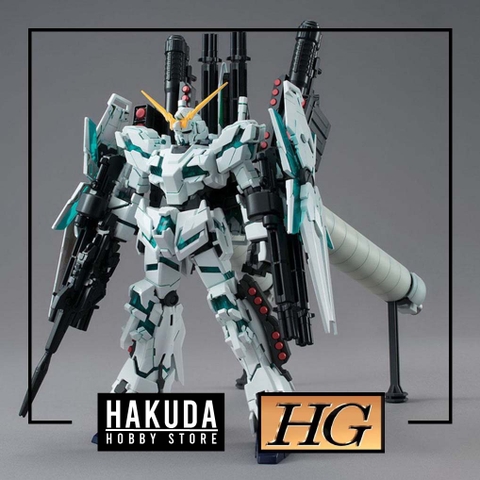 Mô hình HGUC 1/144 Full Armor Unicorn Gundam Destroy Mode - Chính hãng Bandai Nhật Bản