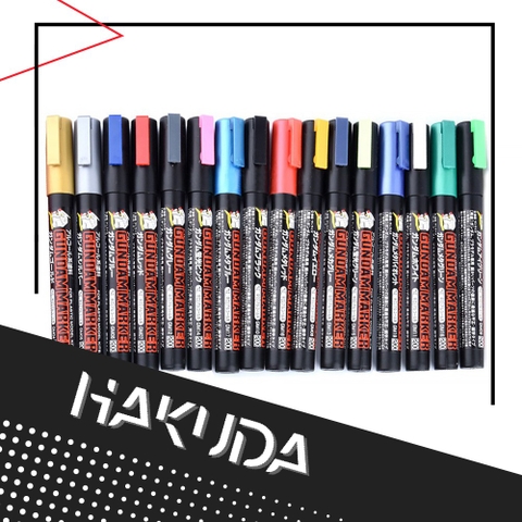 Bút kẻ line/kẻ chảy Gundam Marker - GM01, GM02, GM03, GM301, GM302, GM303, GM300