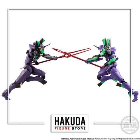 Mô hình P-Bandai Eva-Frame Evangelion New Theatrical Edition Unit 01 vs Unit 13 Set - Chính hãng Bandai Nhật Bản