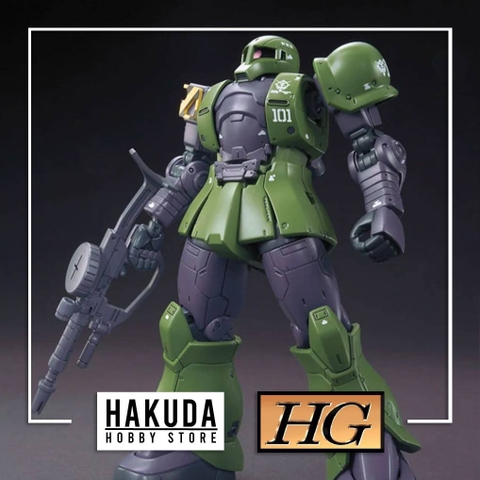 Mô hình HG GTO 1/144 Zaku I (Denim/Slender) - Chính hãng Bandai Nhật Bản