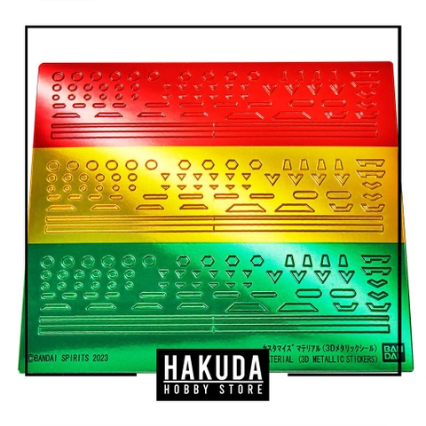 Mô hình phụ kiện 30MM 02 Customize Material (3D Metallic Seal) - Chính hãng Bandai Nhật Bản