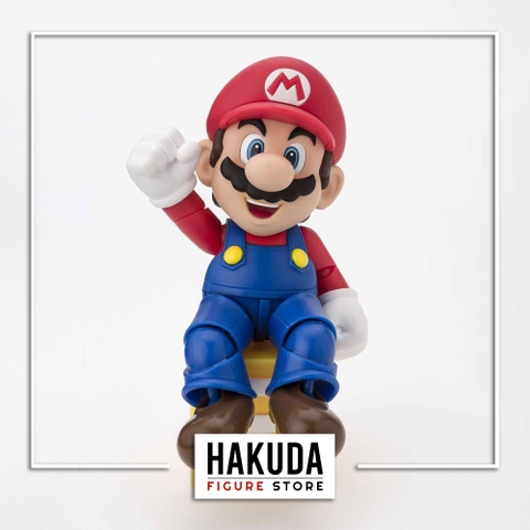 Mô hình S.H.Figuarts 1/12 SHF Mario (New Package Ver.) - Chính hãng Bandai Nhật Bản
