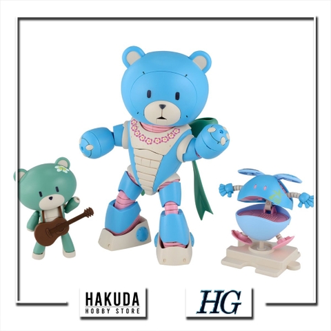 Mô hình HGBM 009 1/144 HG Bearguy Ohana & Aloharo Set - Chính hãng Bandai Nhật Bản