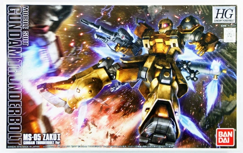 Mô hình HGGT 1/144 HG Zaku I Thunderbolt - Chính hãng Bandai Nhât Bản