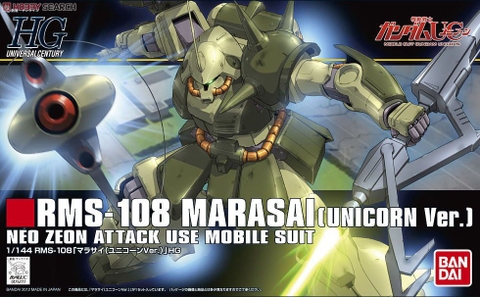 Mô hình HGUC 1/144 HG Marasai (Unicorn Ver.) - Chính hãng Bandai Nhật Bản